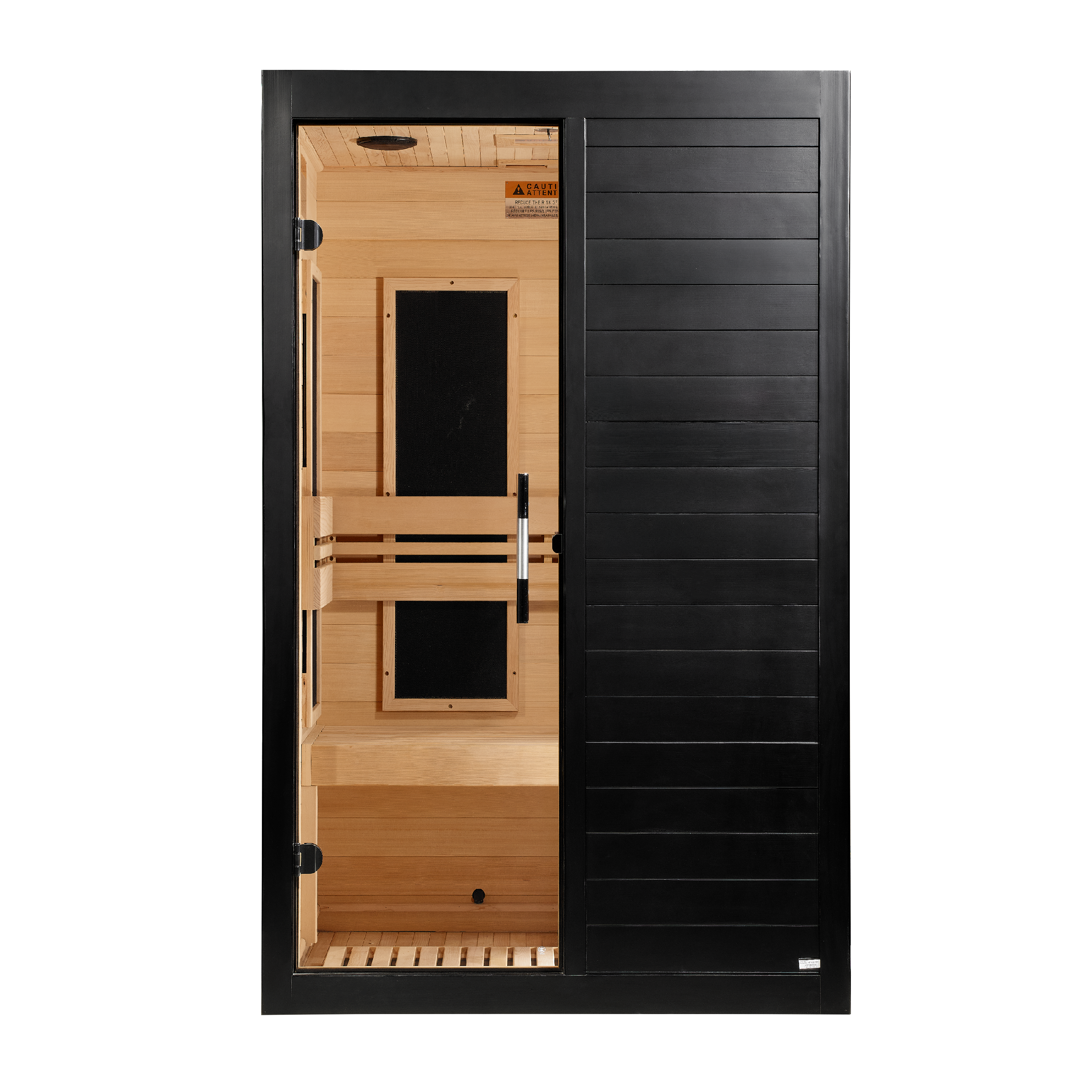 New 2026 Model Dynamic “Lucca” 2 Person Low EMF FAR Infrared Sauna DYN-6215-05