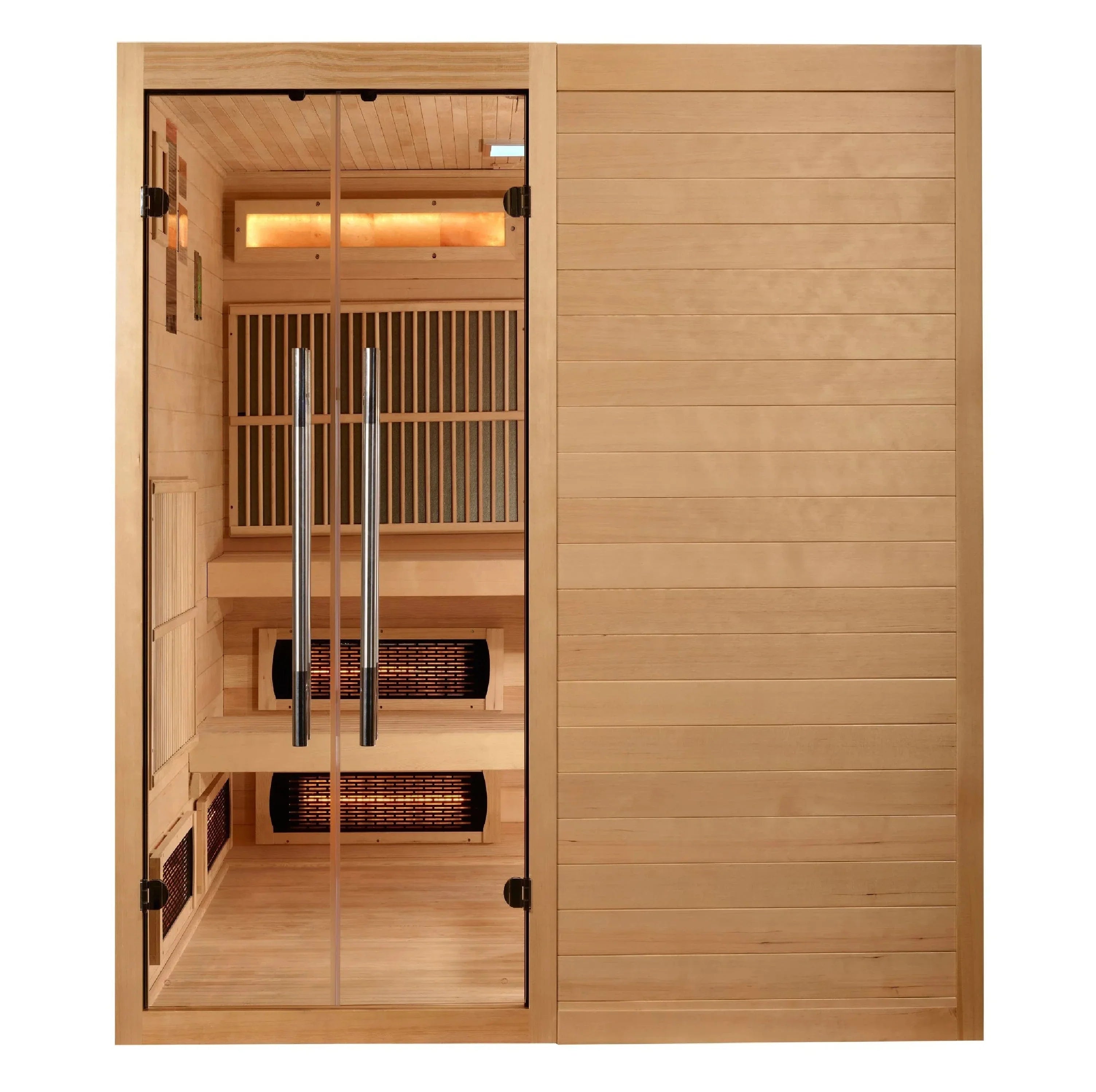 Golden Designs 2025 Toledo GDI-8360-01 6 Person Hybrid Indoor Sauna.