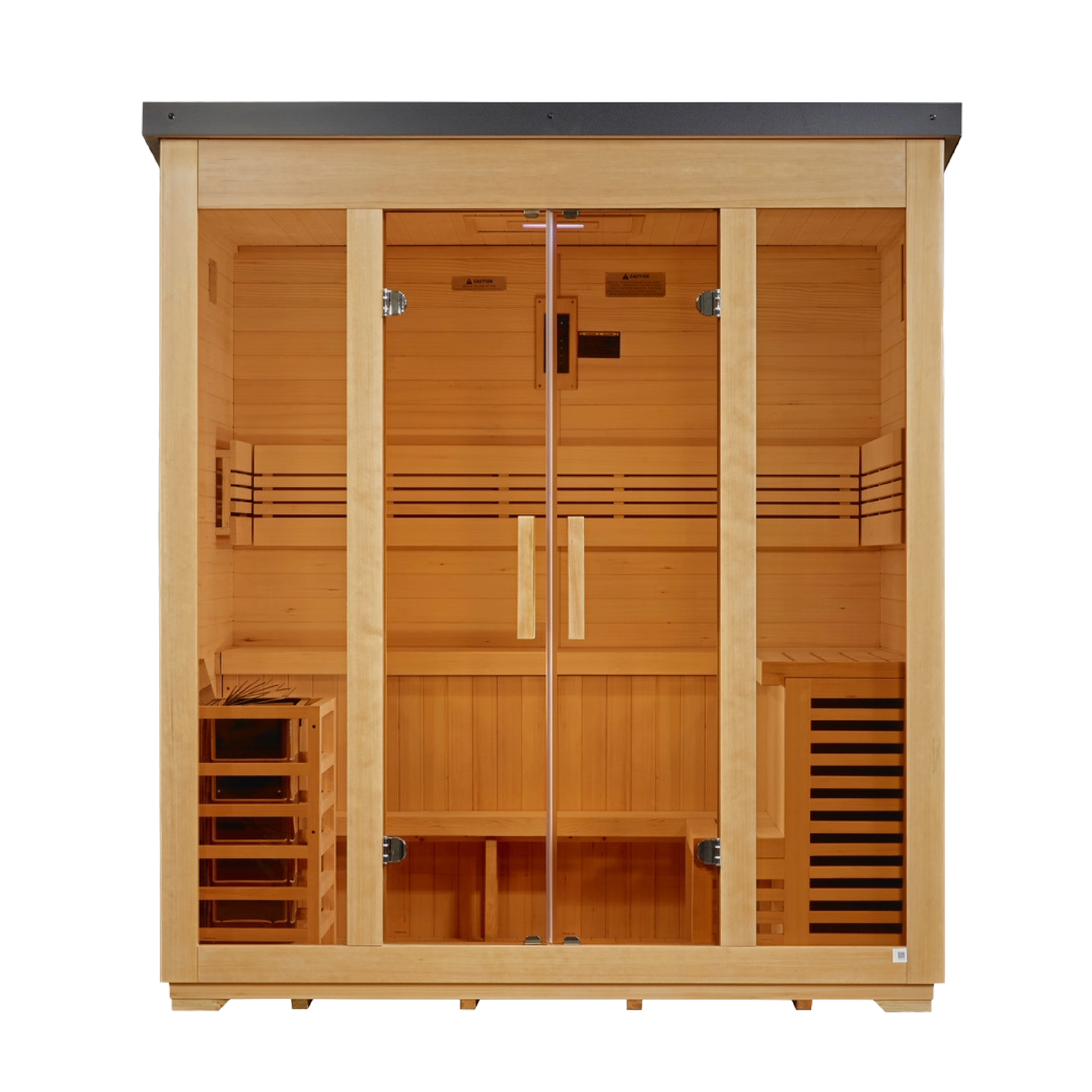 Golden Designs "Vorarlberg" 5 Person Traditional Outdoor Sauna GDI-8105-01