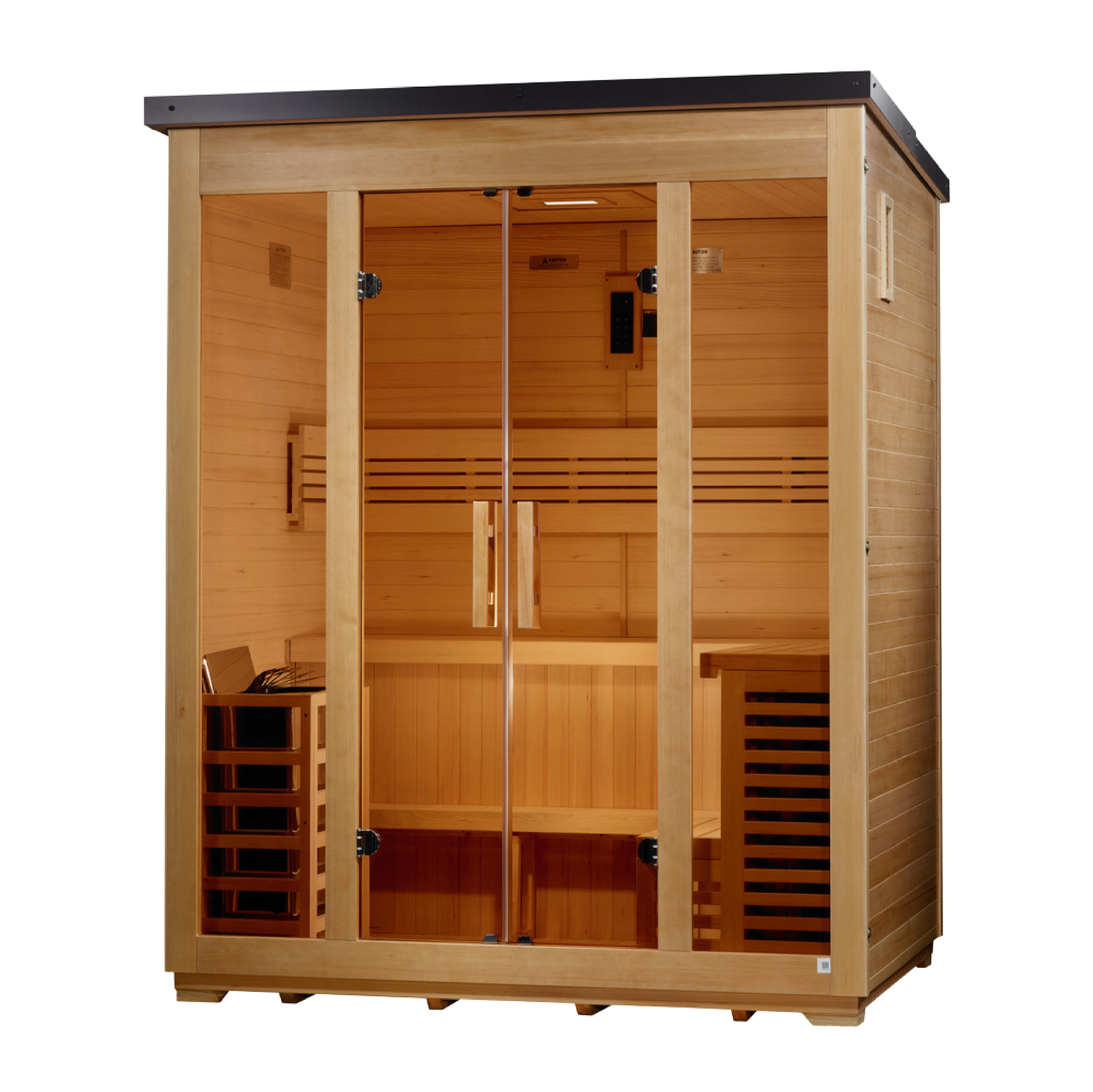 Golden Designs "Vorarlberg" 5 Person Traditional Outdoor Sauna GDI-8105-01