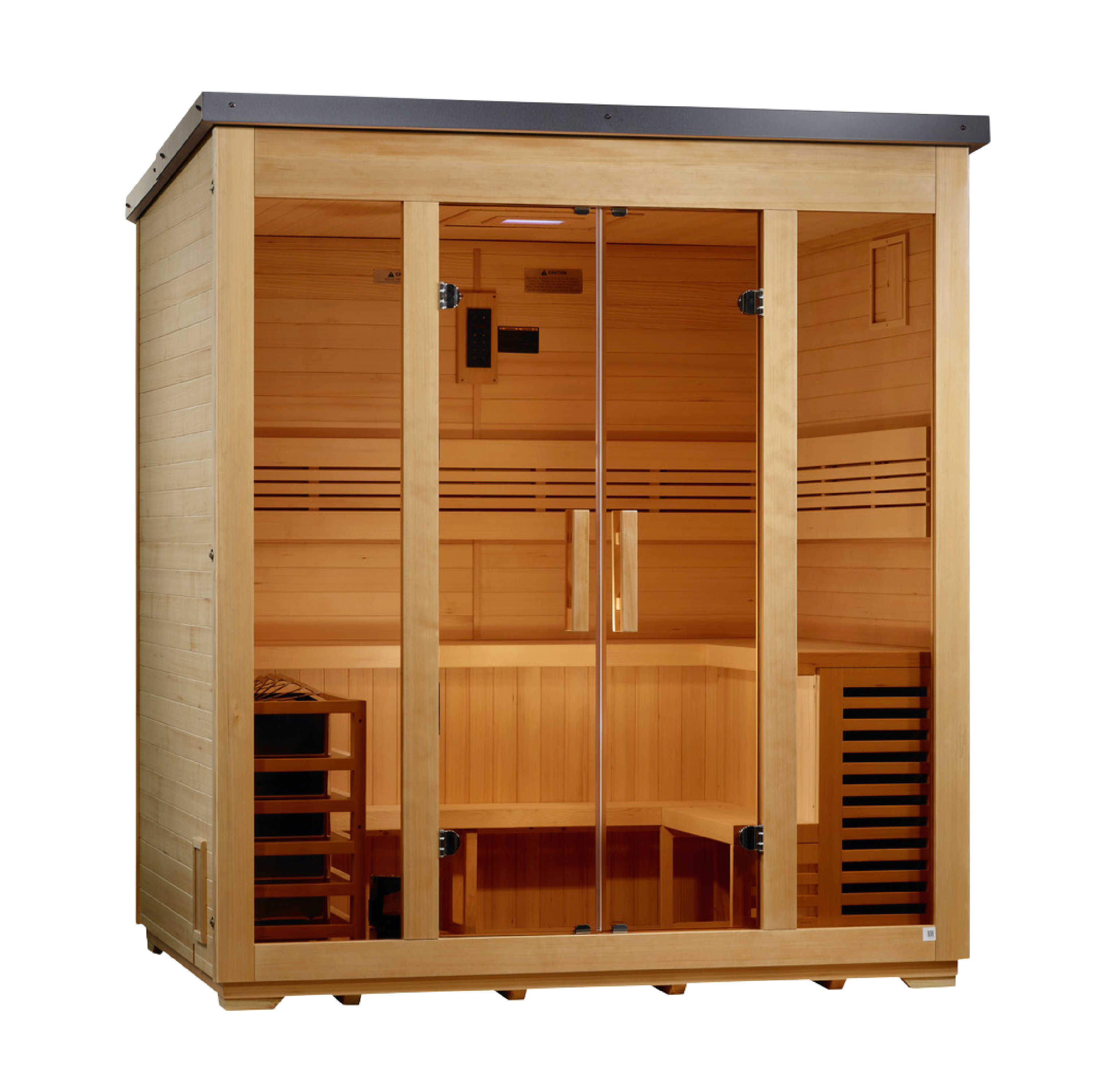 Golden Designs "Vorarlberg" 5 Person Traditional Outdoor Sauna GDI-8105-01