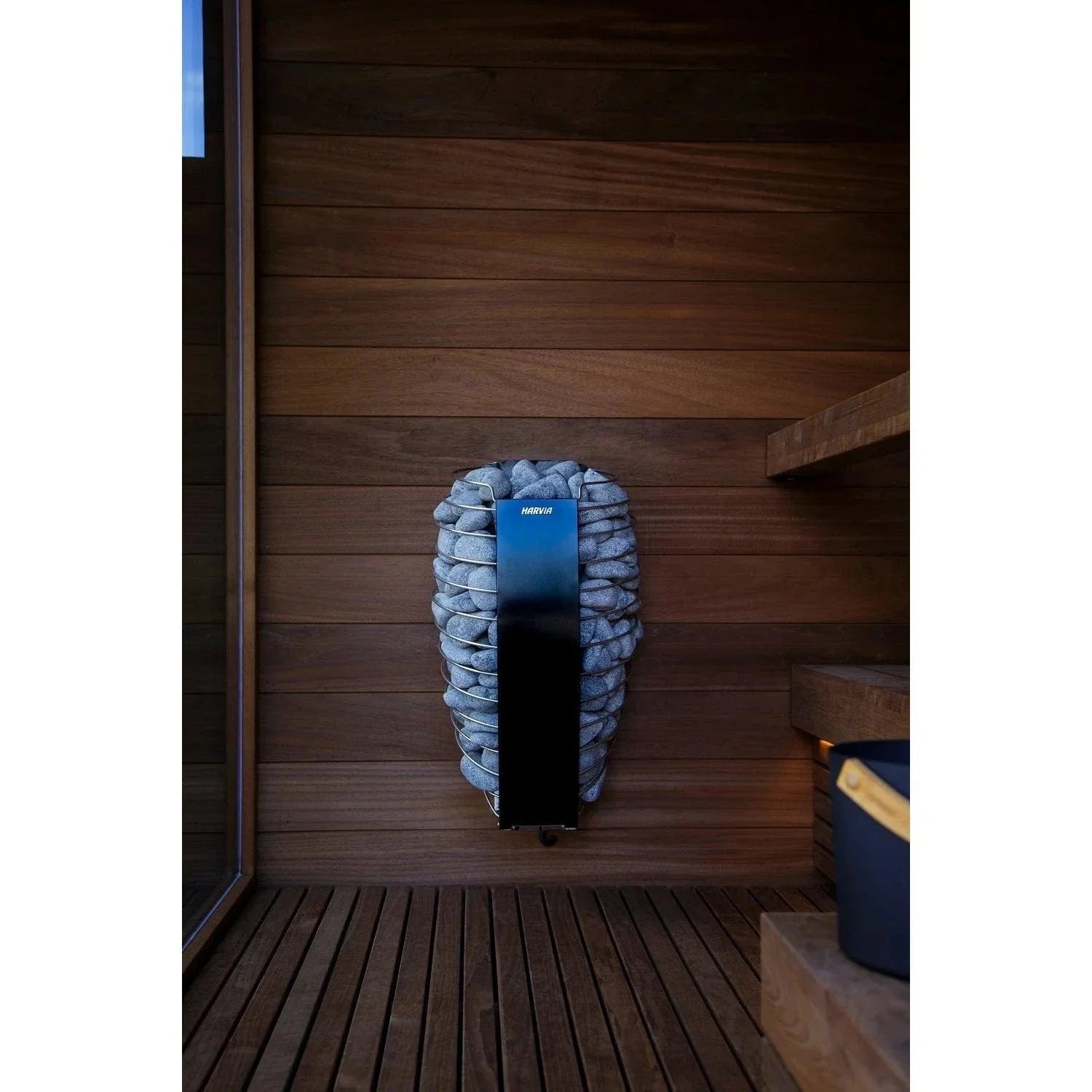Harvia Spirit SP60E Electric Sauna Heater Package