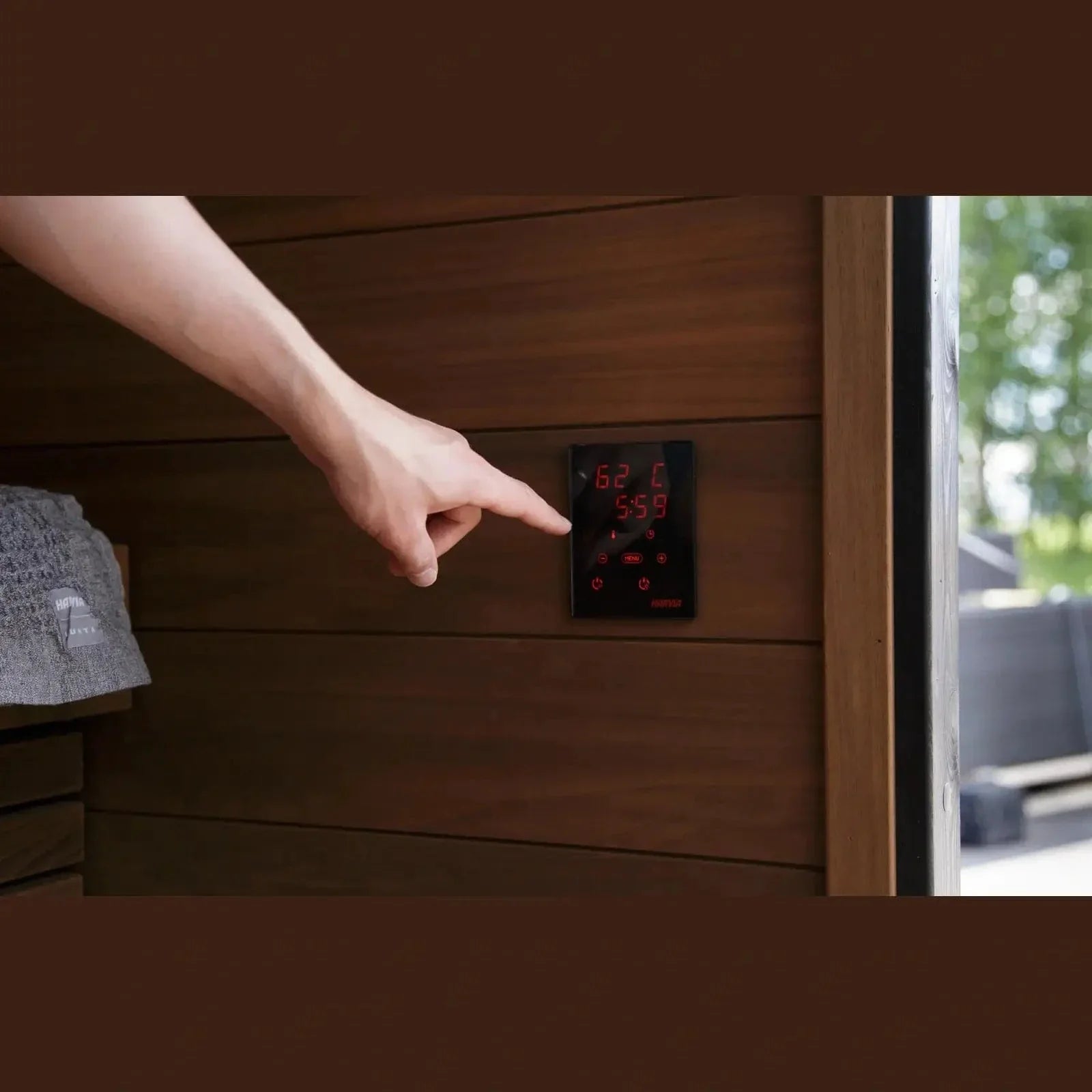 Harvia Spirit SP60E Electric Sauna Heater Package