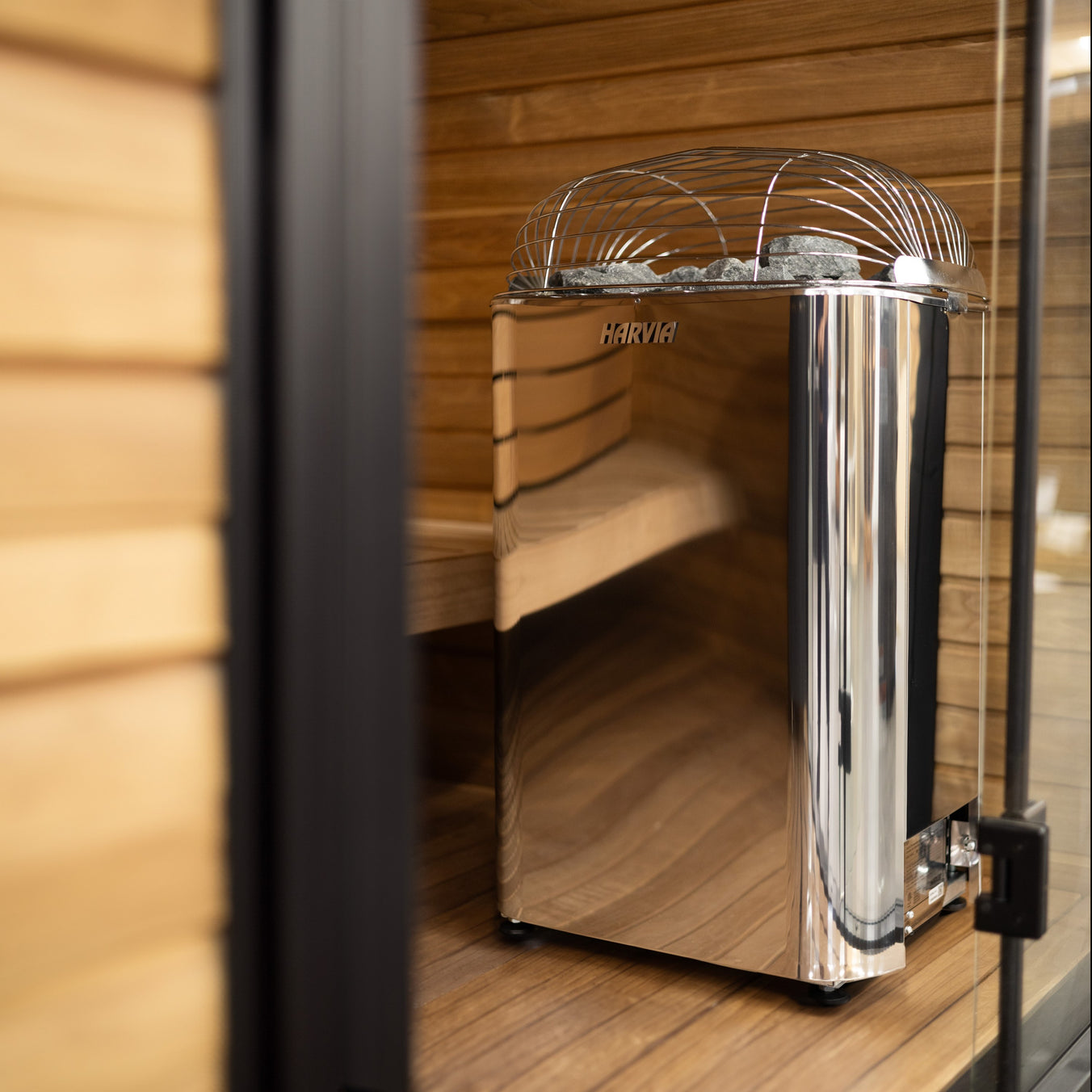 Harvia Club K15G Electric Sauna Heater Package
