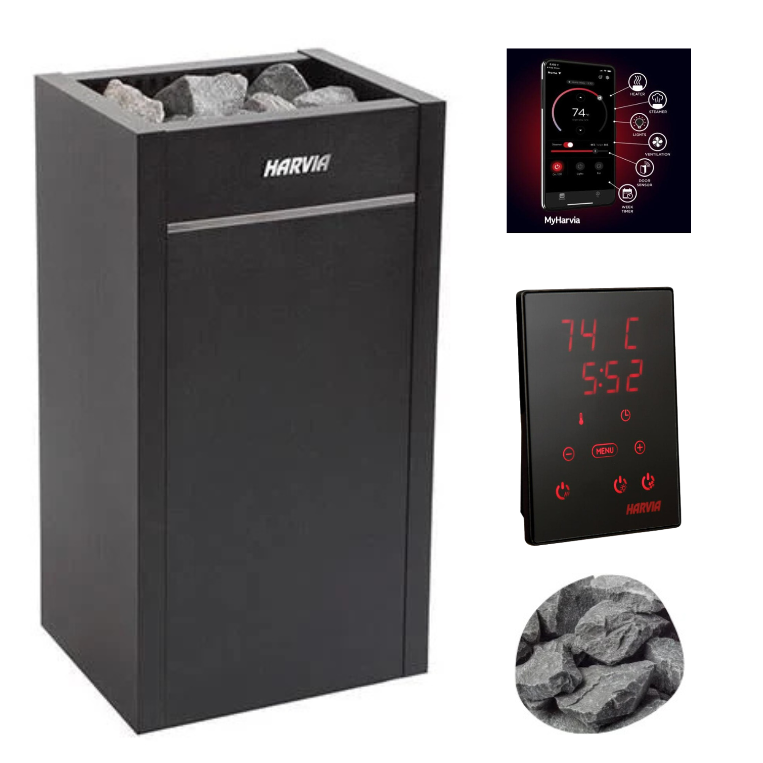 Harvia Virta HL60E Electric Sauna Heater