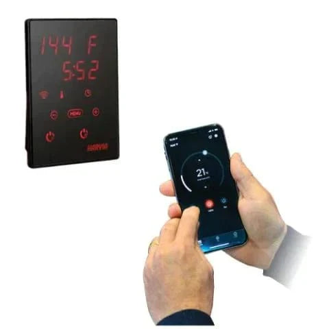 Harvia Cilindro PC80E Sauna Heater Package