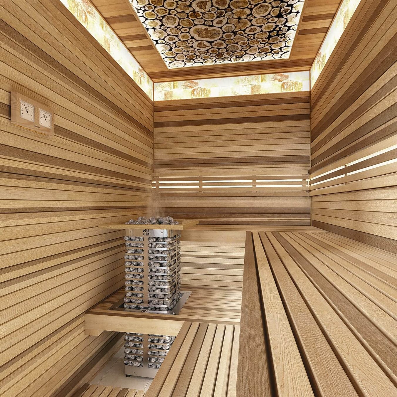 HUUM STEEL Series 6.0kW Sauna Heater Package