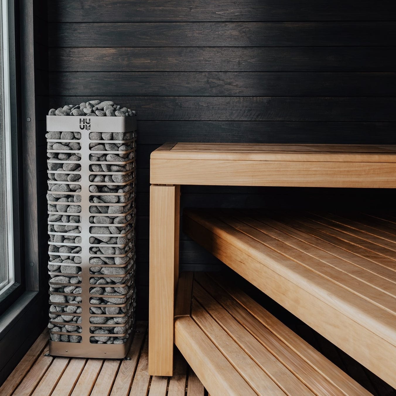 HUUM STEEL Series 10.5kW Sauna Heater Package