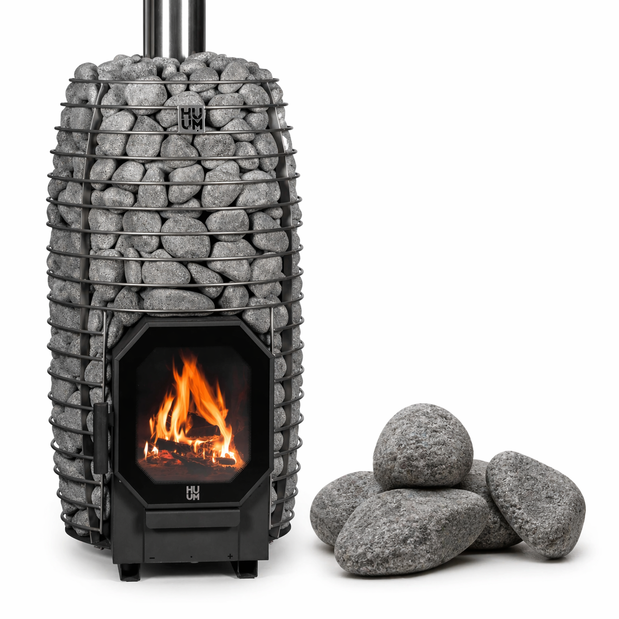 HUUM HIVE Flow Wood Burning Sauna Stove Package