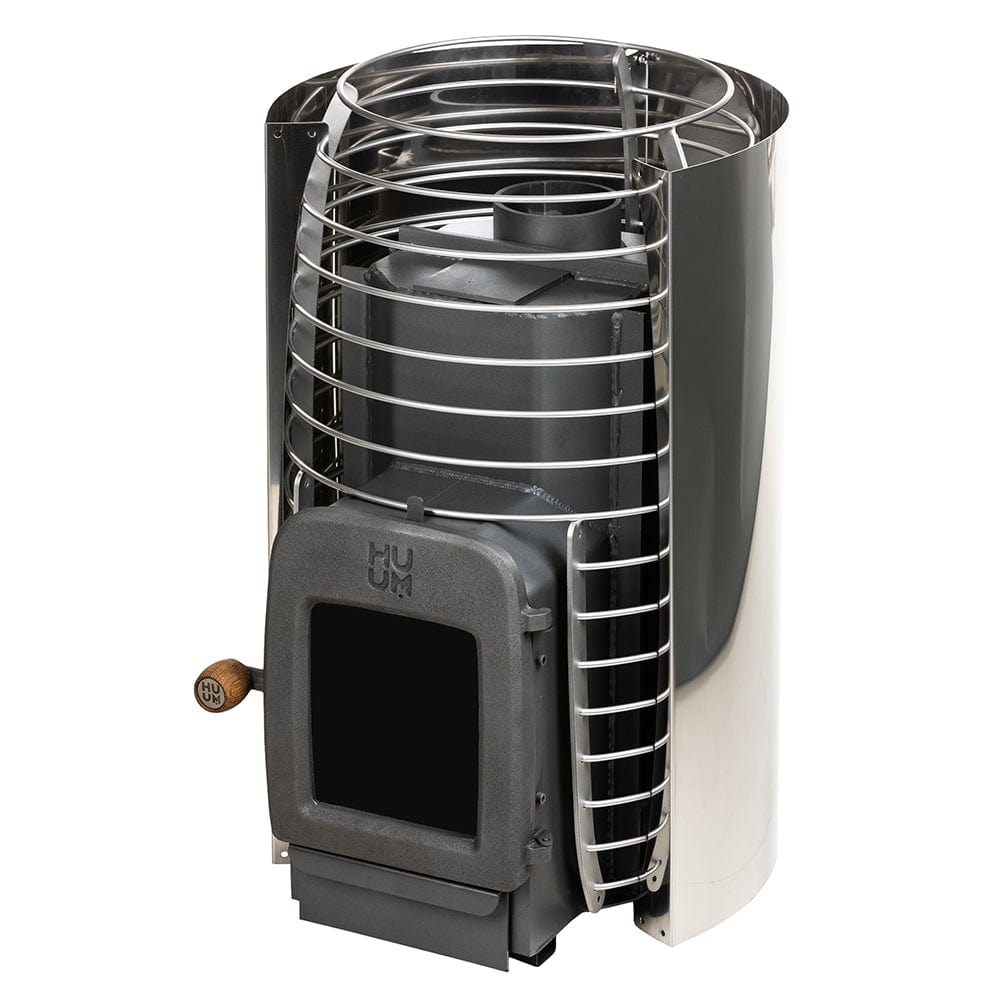 HUUM Hive Wood 17 kW Wood-Burning Sauna Stove Package