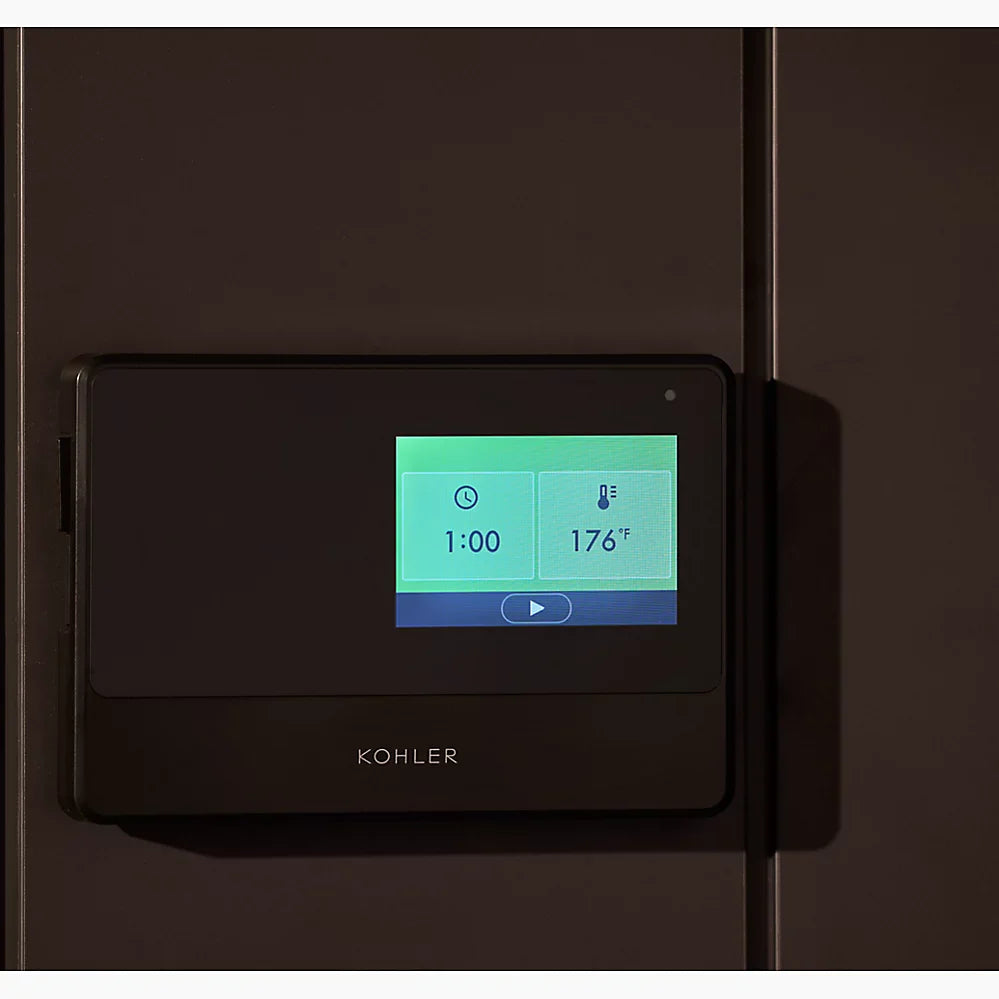 Kohler C1 Indoor Sauna Kit Graphite Grey