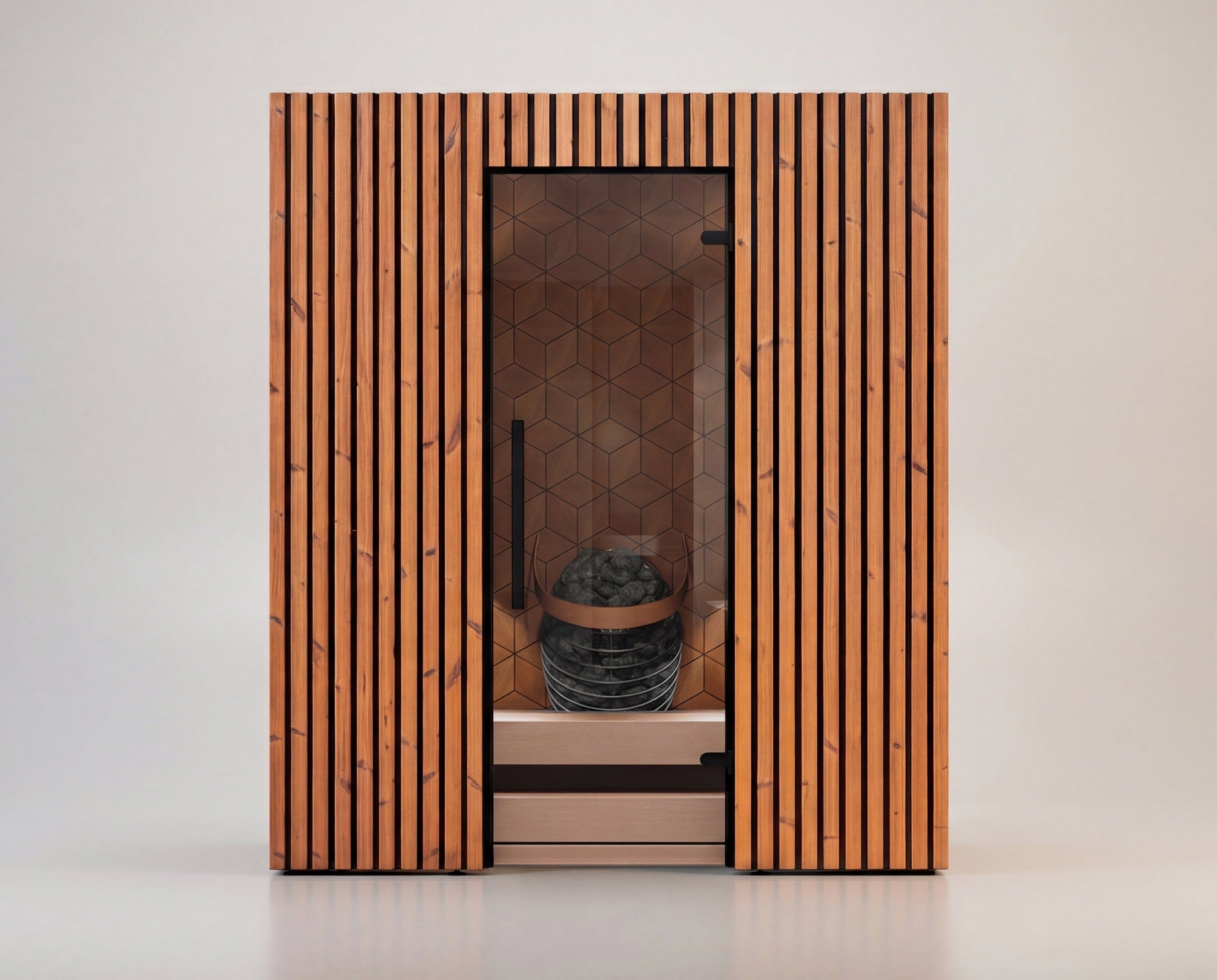 Leil Como 4-180 4 Person Indoor Sauna Kit