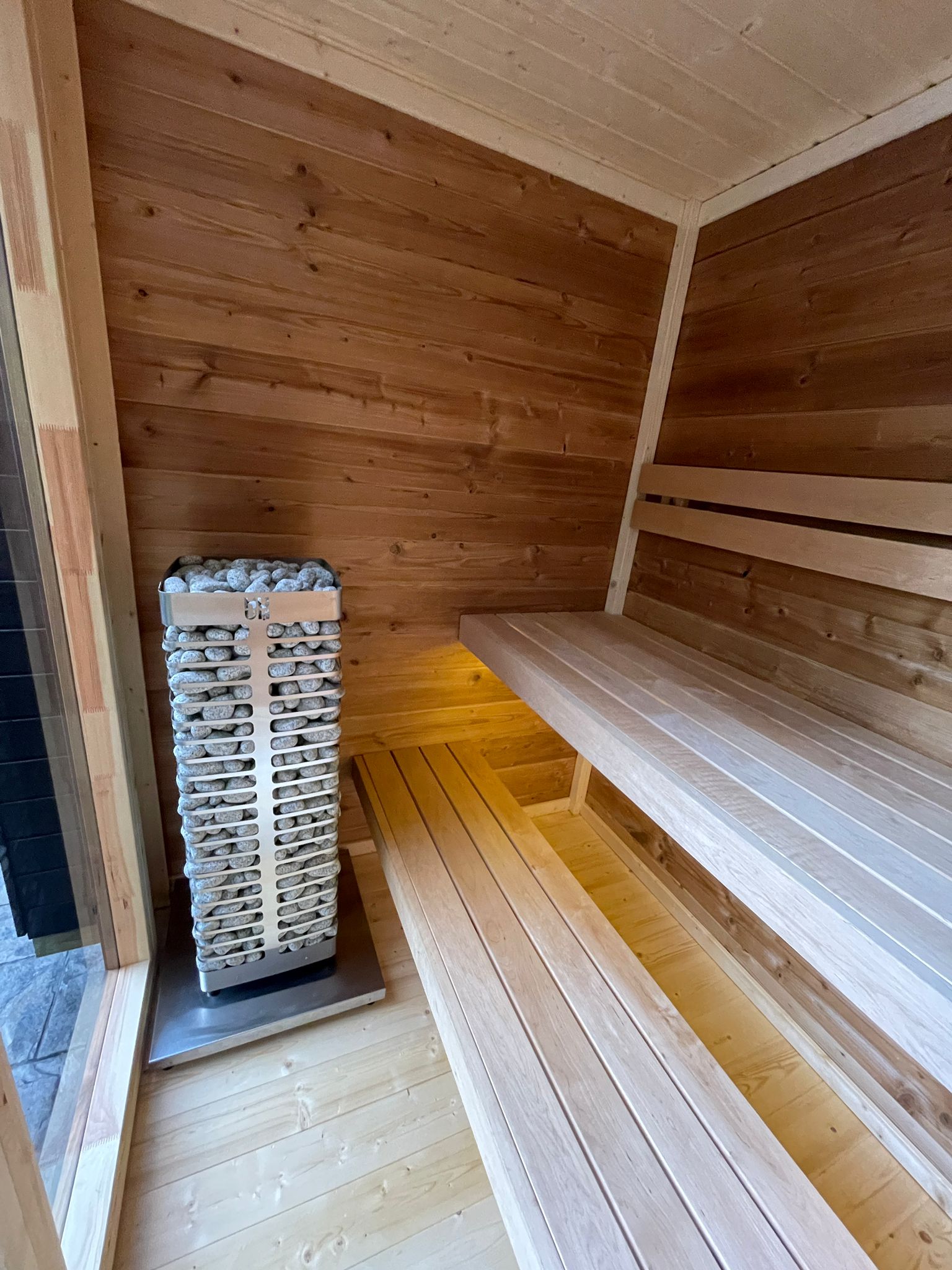 Leil Patio XXS 3 Person Outdoor Sauna