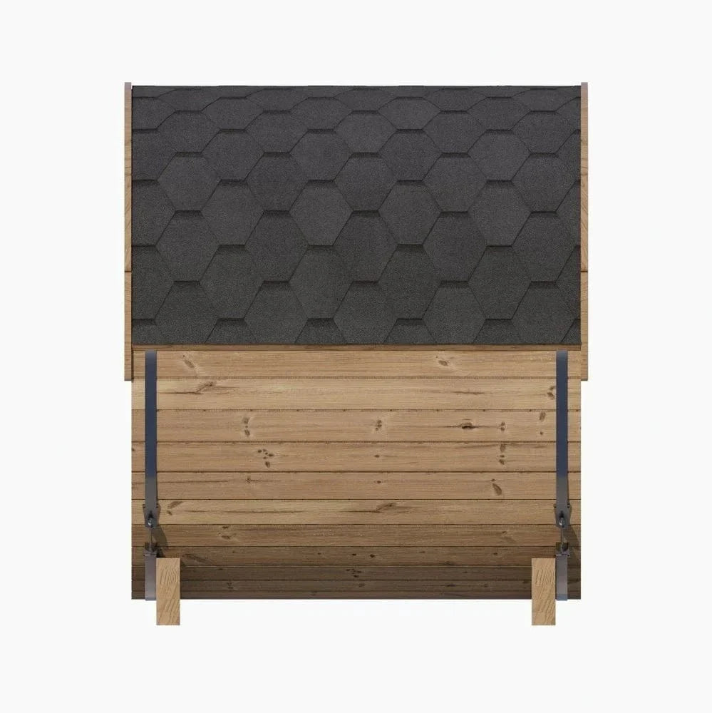 SaunaLife Model E6W 3 Person Sauna Barrel-Window