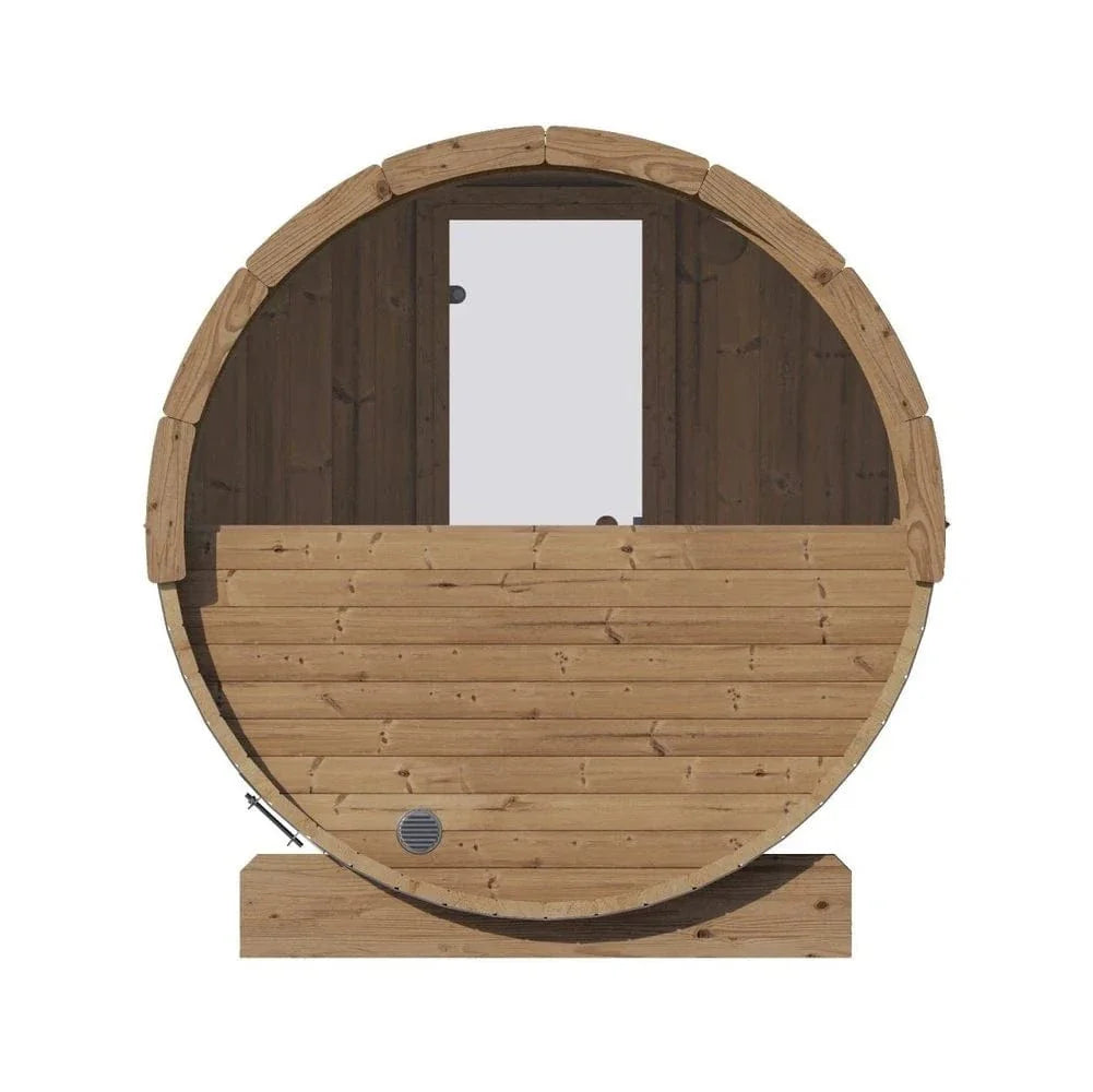 SaunaLife Model E6W 3 Person Sauna Barrel-Window