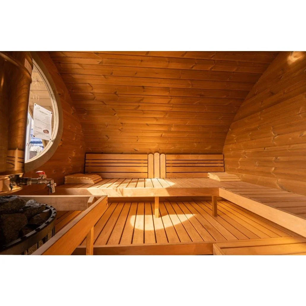 SaunaLife Model G11 8 Person Garden Series Outdoor Sauna