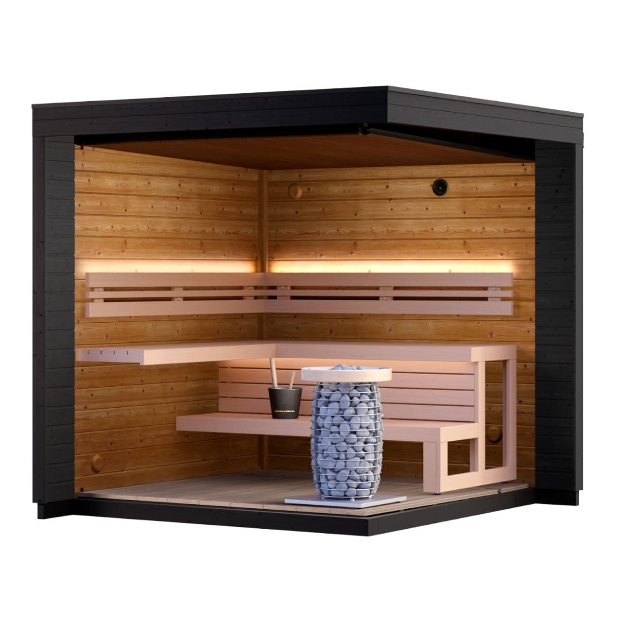 Leil Patio S 4-5 Person Outdoor Sauna