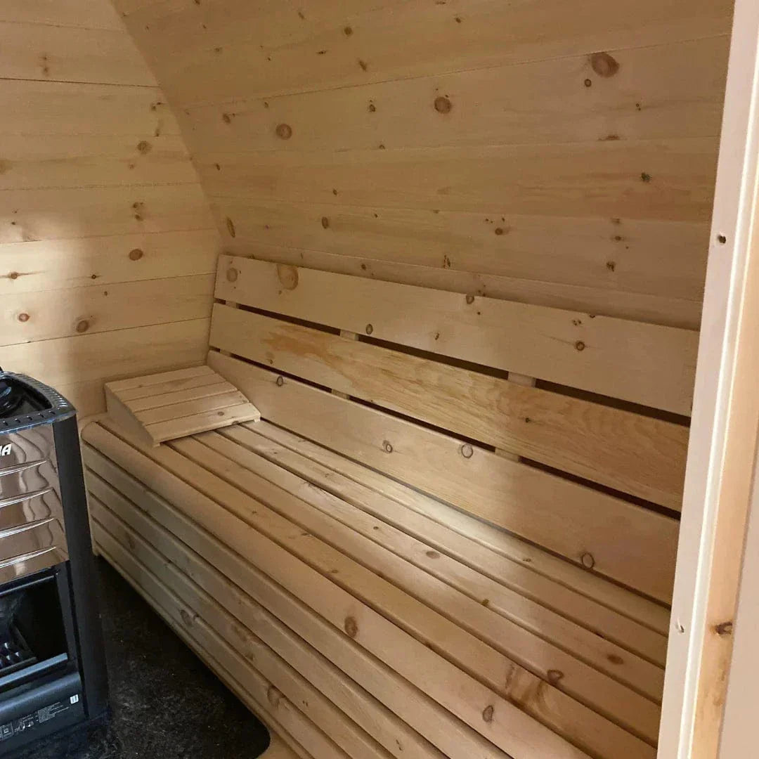 True North Canadian Made 4-8 Person Outdoor Traditional Large Pod Sauna