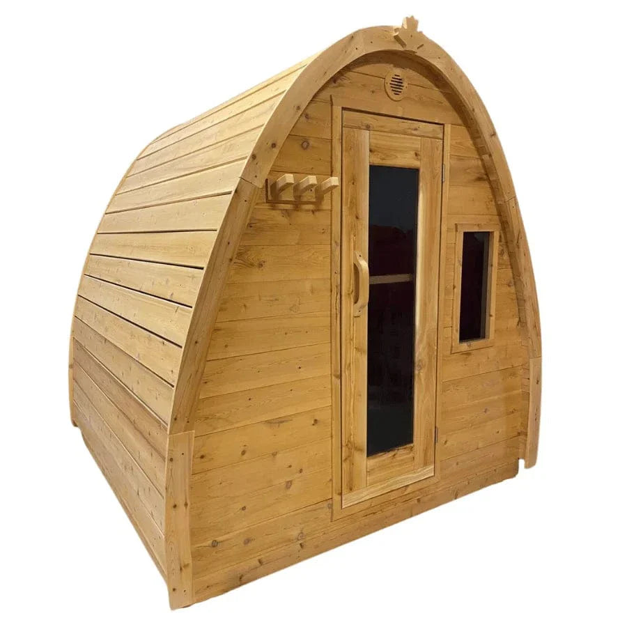 True North Canadian Made 4-8 Person Outdoor Traditional Large Pod Sauna