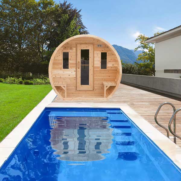 Dundalk CT Elation 4 Person Barrel Sauna CTC2424E