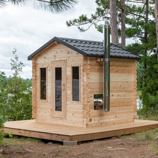 Dundalk CT Georgian 6 Person Outdoor Sauna CTC88