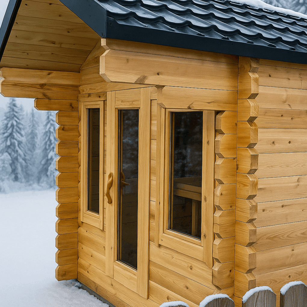Dundalk CT Palmer 6-Person Cabin Outdoor Sauna CTC68