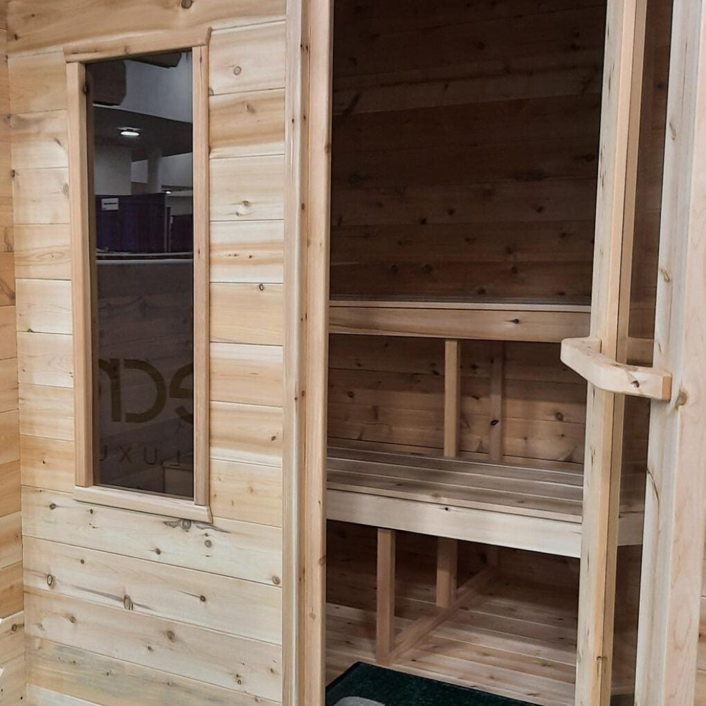 Dundalk CT Palmer 6-Person Cabin Outdoor Sauna CTC68