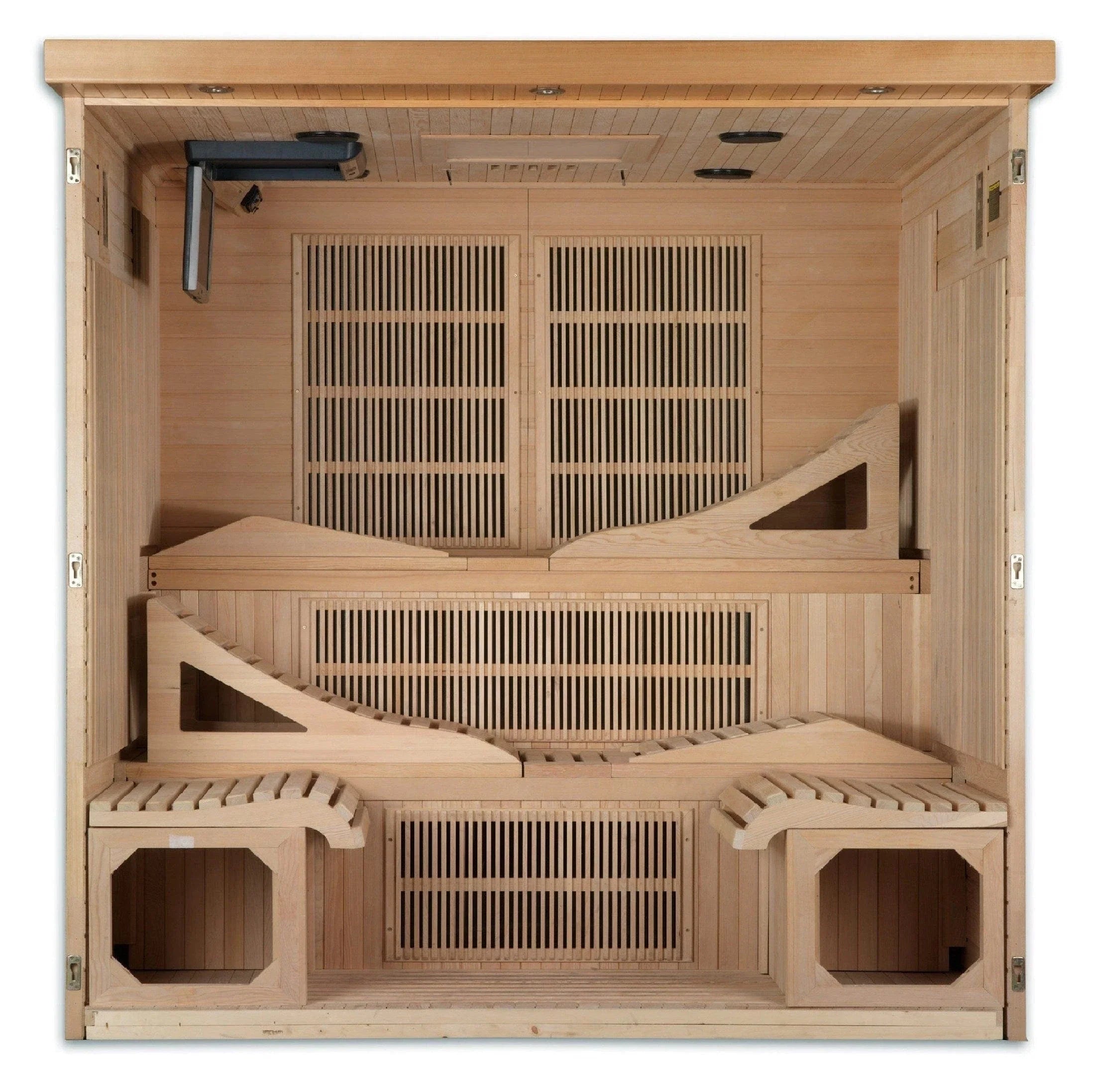 Dynamic Monaco 6-person Ultra Low EMF FAR Infrared Sauna - DYN-6996-01 Elite