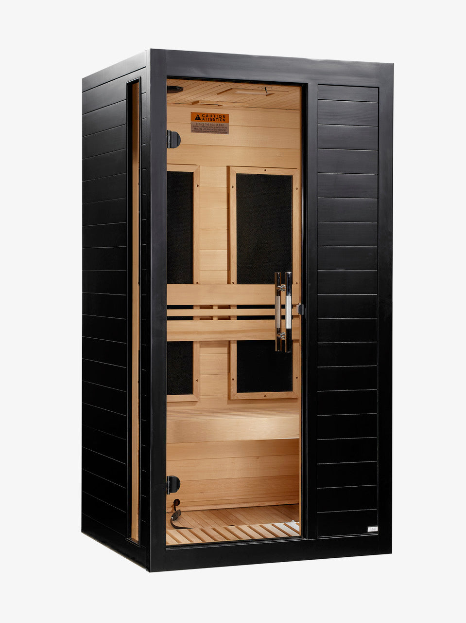 New 2026 Model Dynamic “Veneto” 1–2 Person Low EMF FAR Infrared Sauna DYN-6115-05