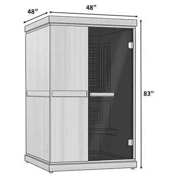 Finnmark FD-4 Trinity Infrared and Traditional 2-Person Hybrid Sauna