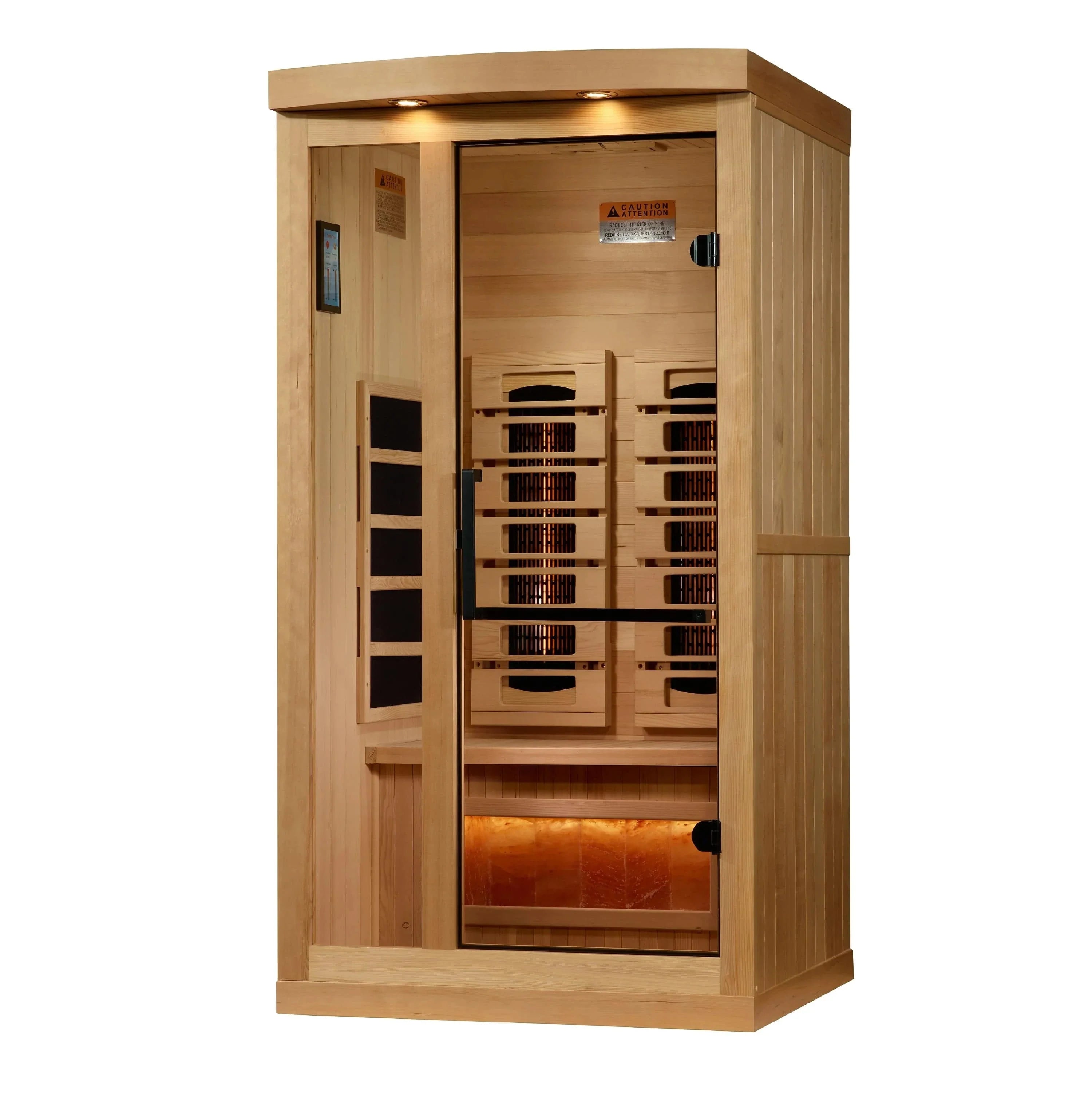 Golden Designs 1-2-Person 2025 Reserve Edition GDI-8010-03 Full Spectrum with Himalayan Salt Bar