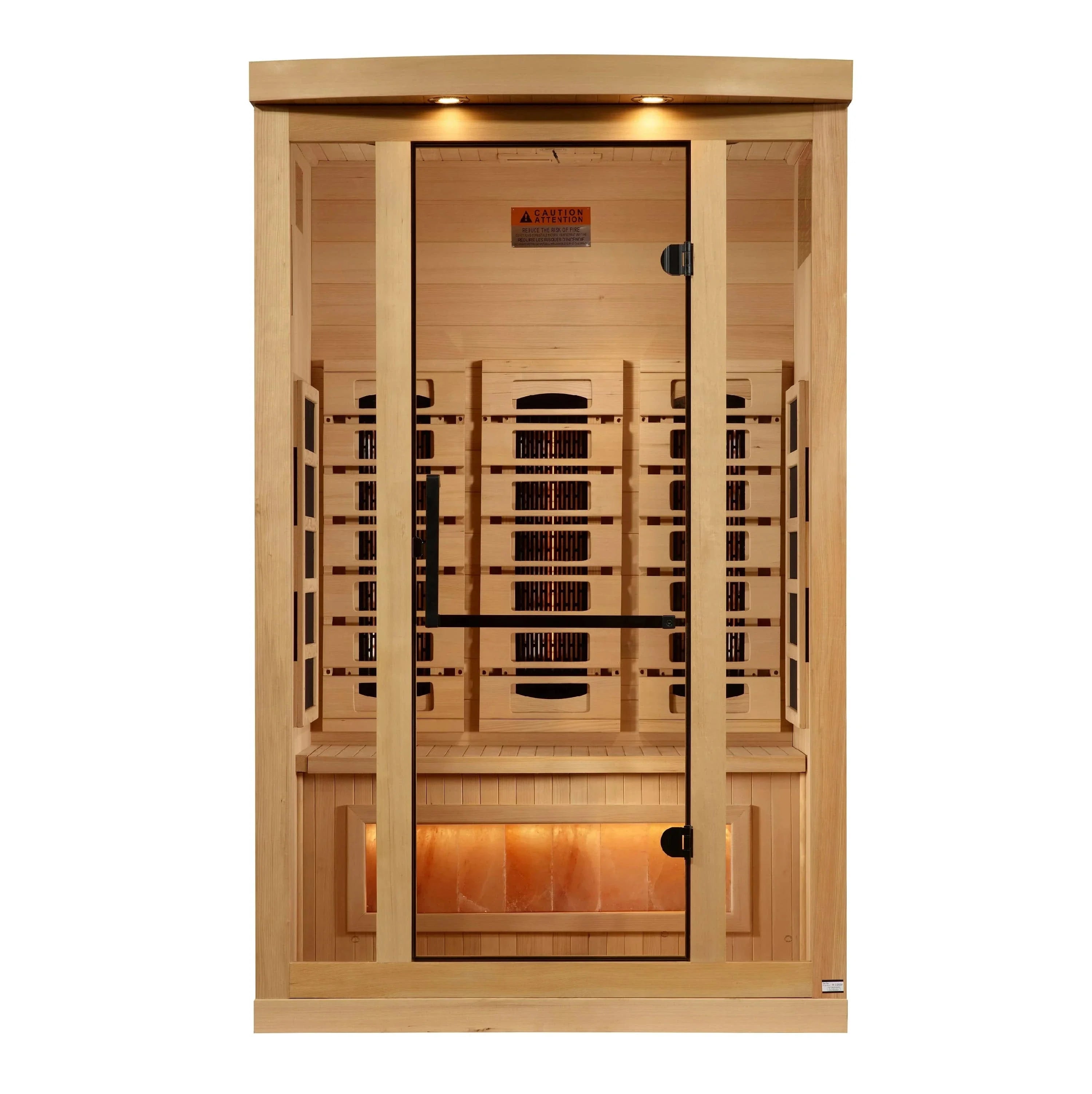 Golden Designs 2-Person 2025 Reserve Edition GDI-8020-03 Full Spectrum with Himalayan Salt Bar
