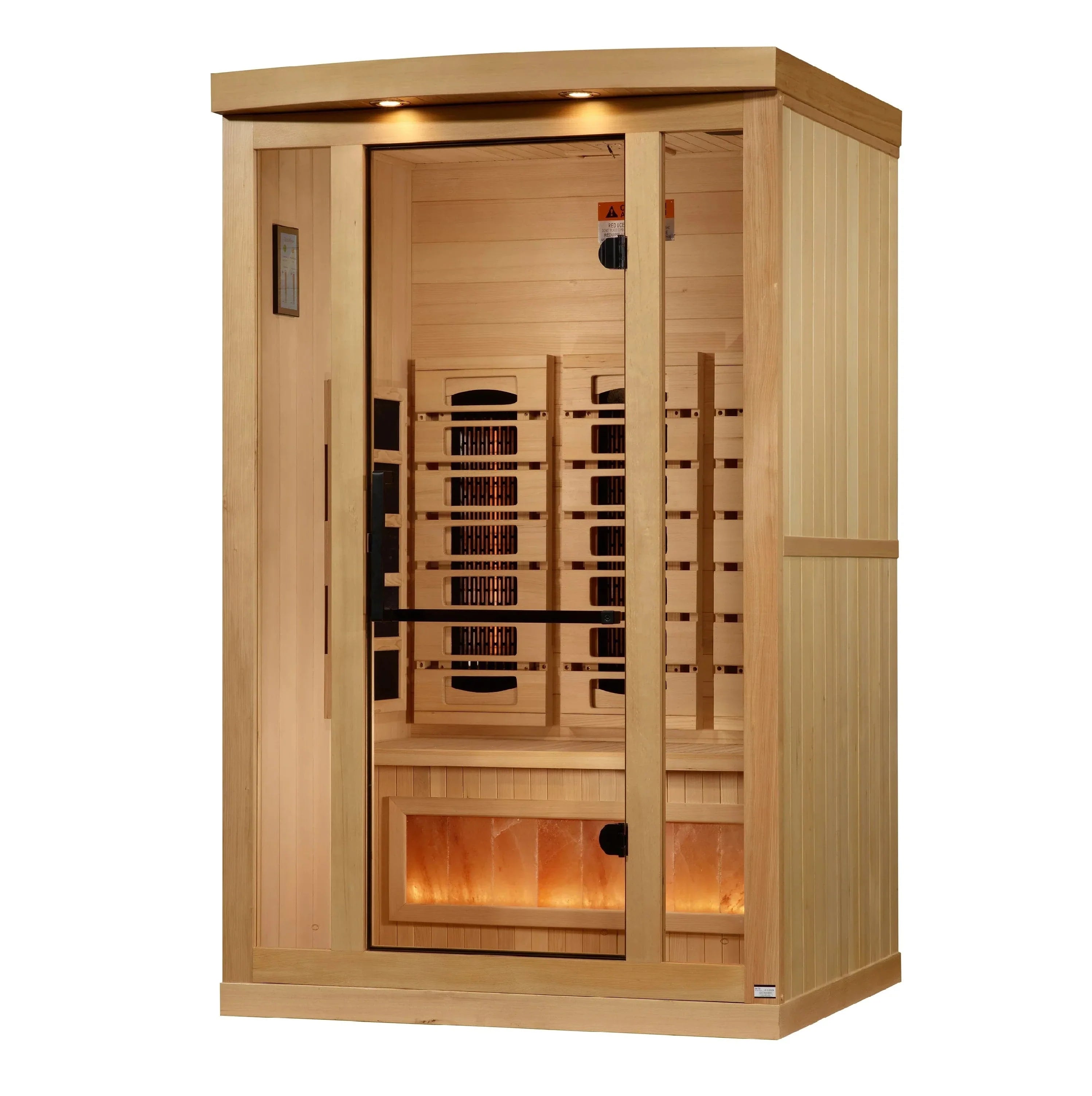 Golden Designs 2-Person 2025 Reserve Edition GDI-8020-03 Full Spectrum with Himalayan Salt Bar