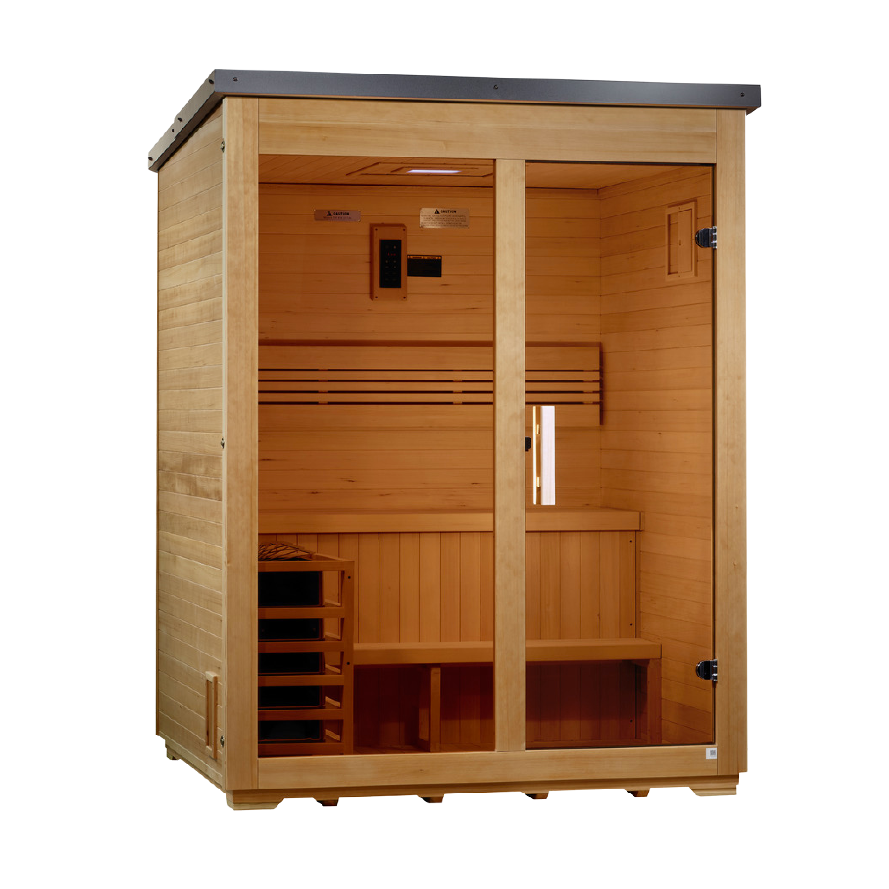 Golden Designs "Arlberg" 3 Person Traditional Outdoor Sauna GDI-8103-01