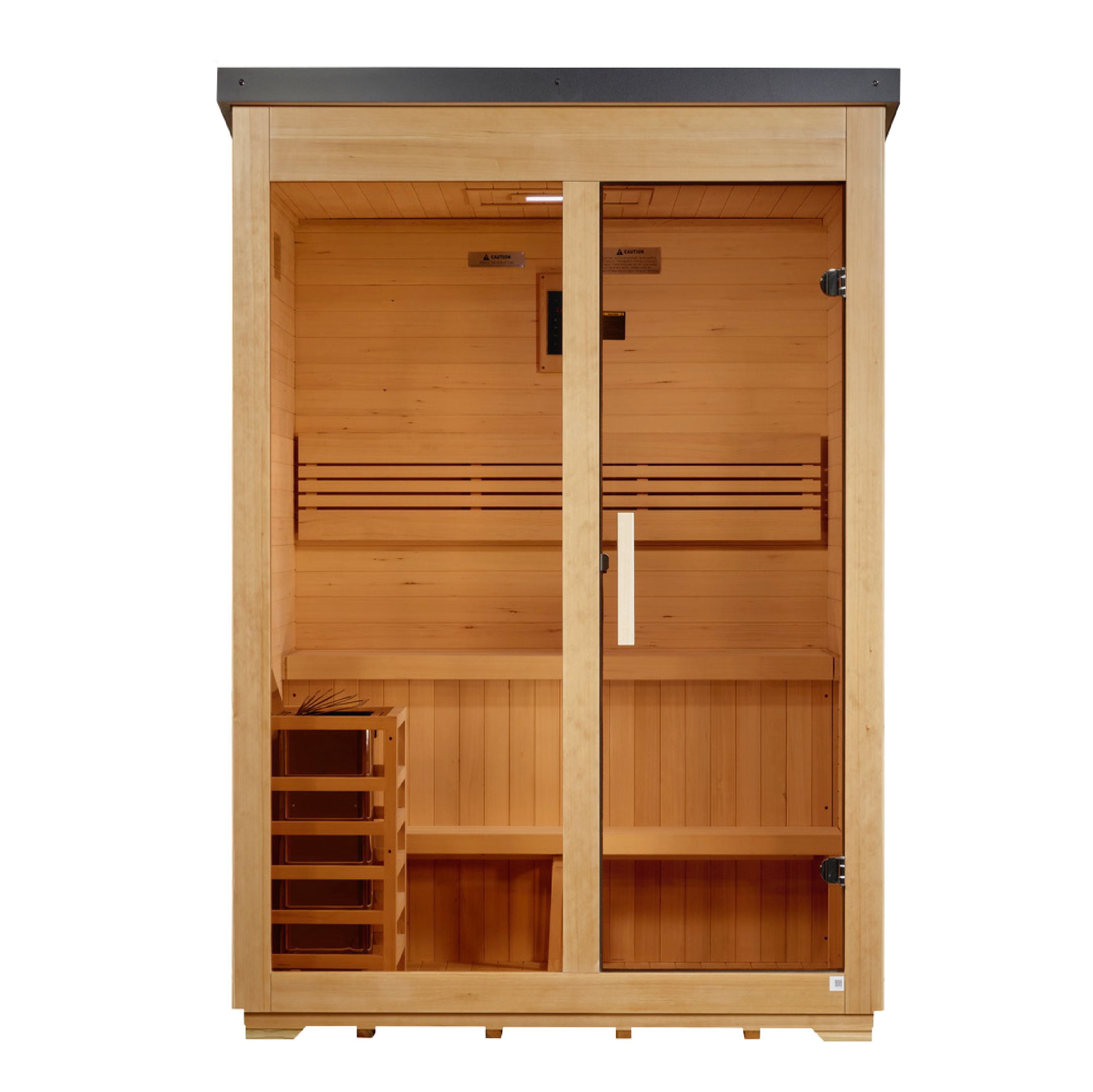 Golden Designs "Arlberg" 3 Person Traditional Outdoor Sauna GDI-8103-01