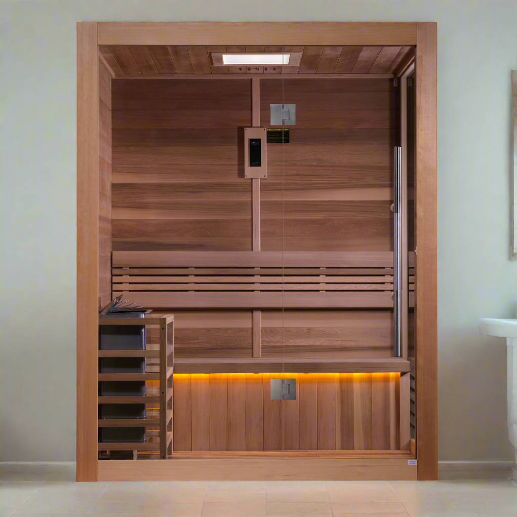 Golden Designs "Hanko Edition" 2 Person Indoor Traditional Sauna GDI-7202-01