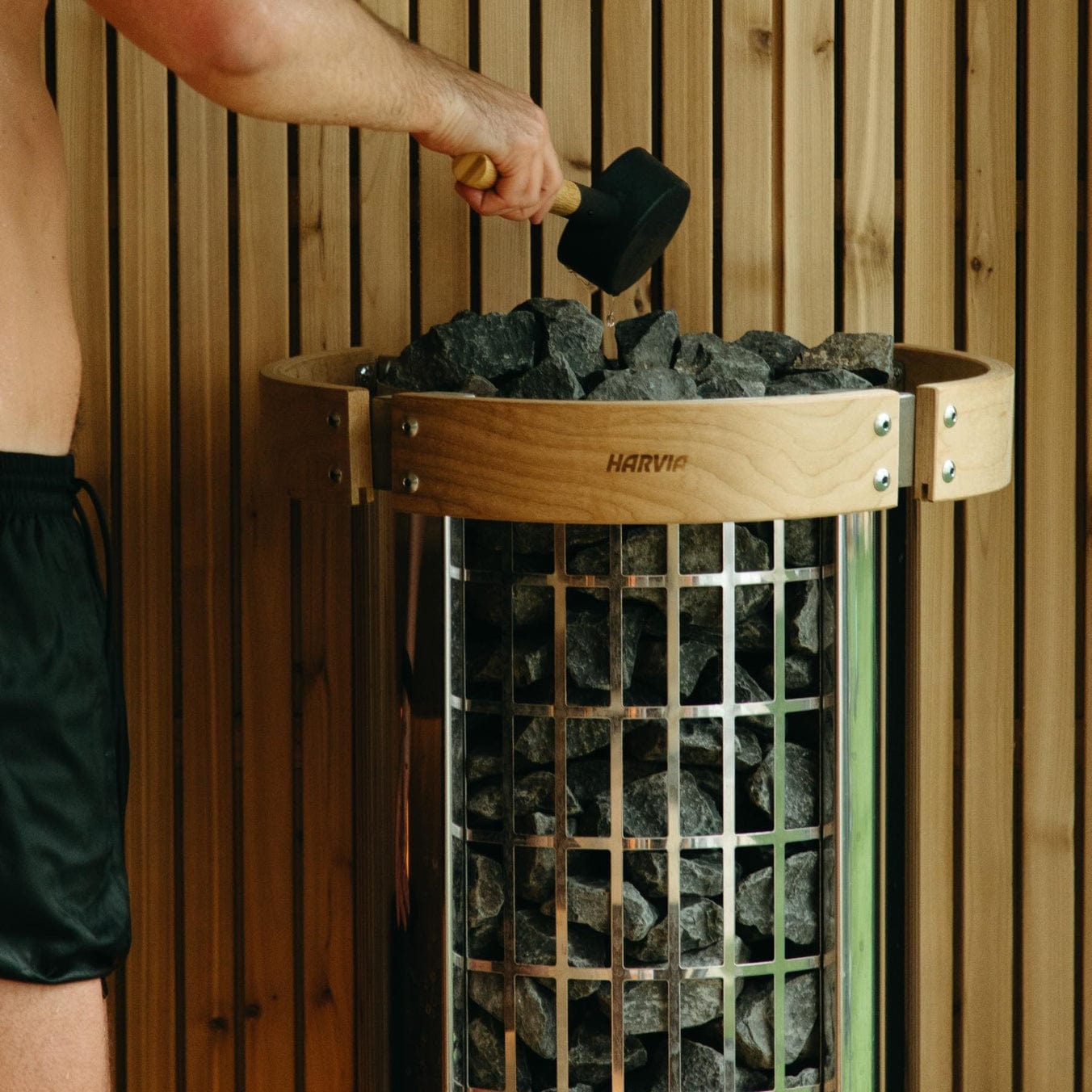 Harvia Cilindro PC110E 10.5 kW Electric Sauna Heater
