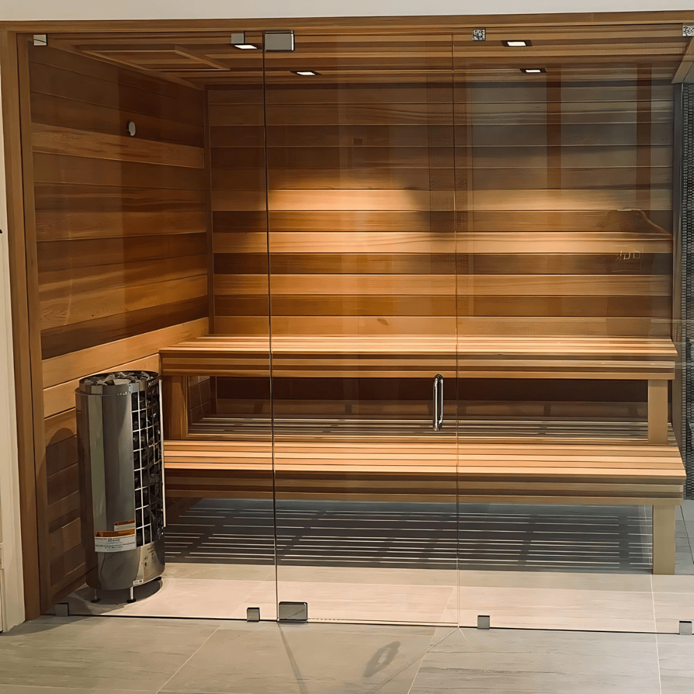 Harvia Cilindro PC110E Sauna Heater Package