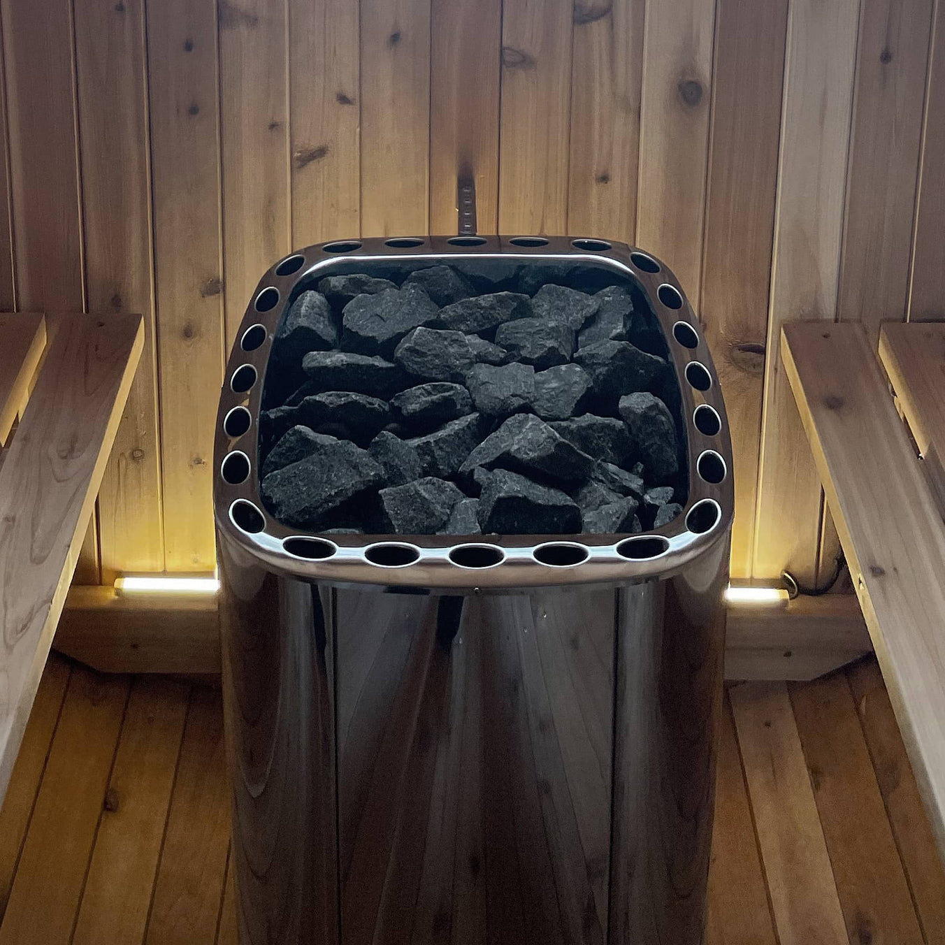 Harvia Club K12.5G Electric Sauna Heater Package