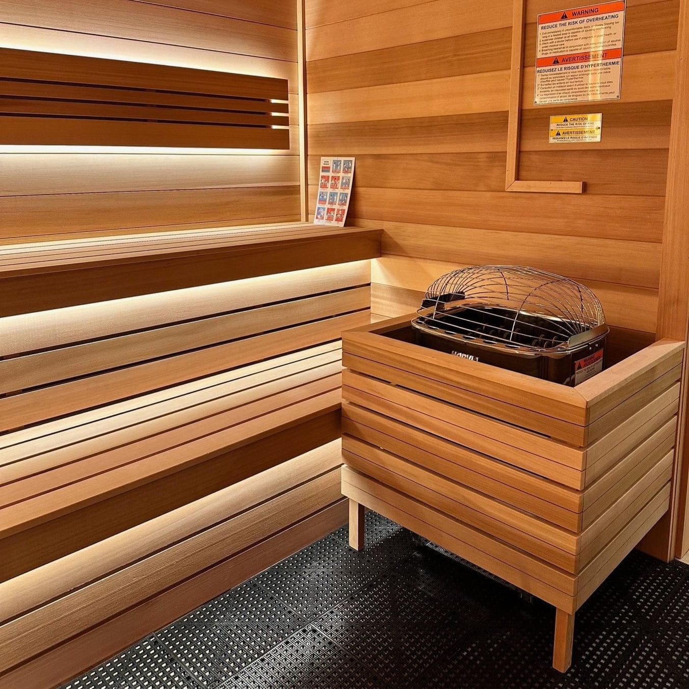 Harvia Club K12.5G 12.5 kW Electric Sauna Heater