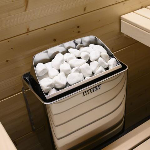 Harvia KIP80W Electric Sauna Heater Package
