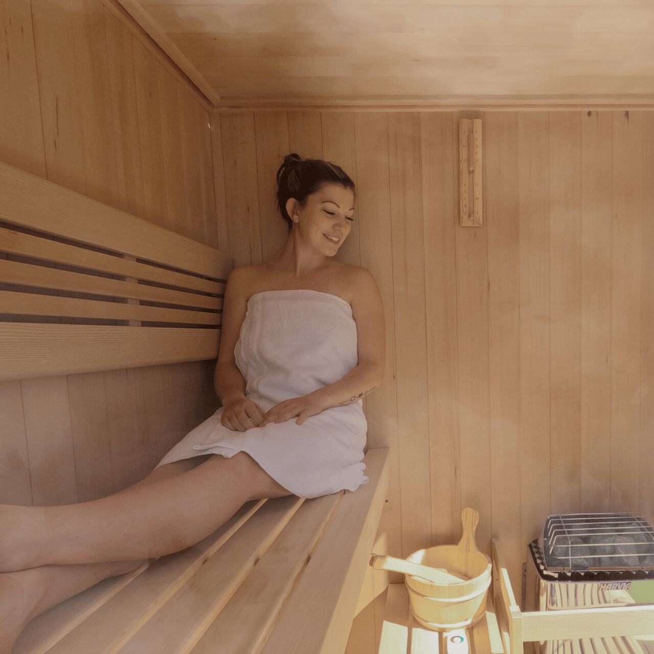 Harvia KIP80W 8 kW Electric Sauna Heater Black
