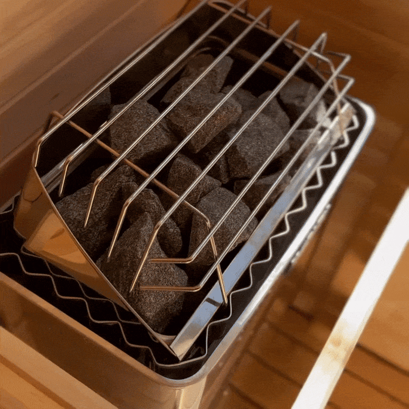 Harvia KIP60W 6 kW Electric Sauna Heater Black