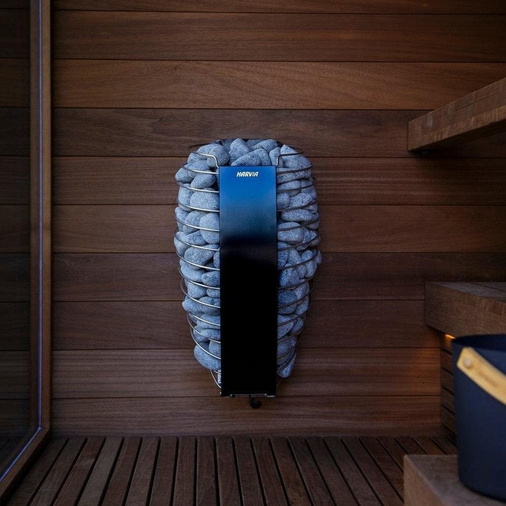 Harvia Spirit SP80E Electric Sauna Heater Package