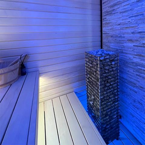 HUUM CLIFF Series 10.5kW Sauna Heater Package