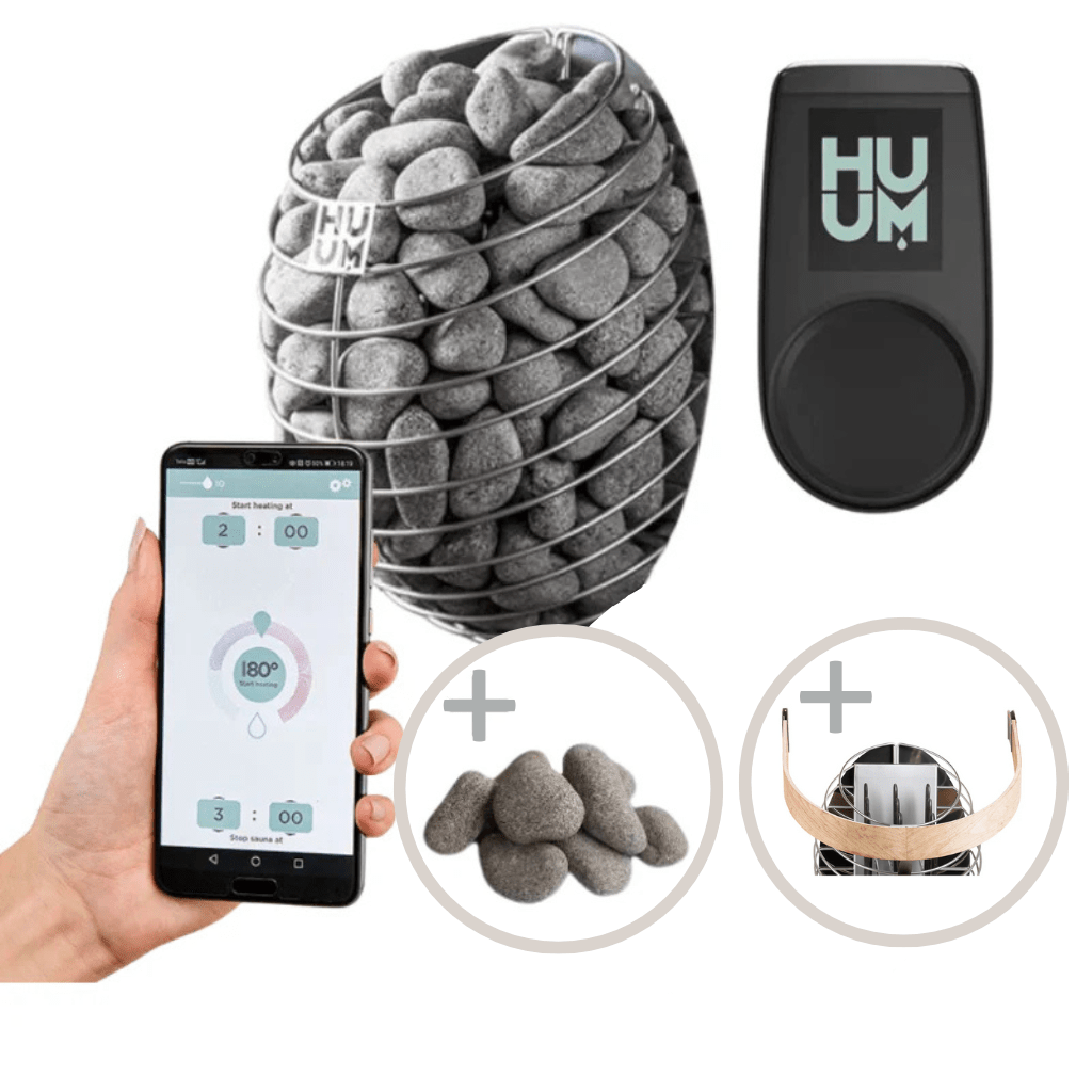 HUUM DROP Series 6.0kW Sauna Heater Package