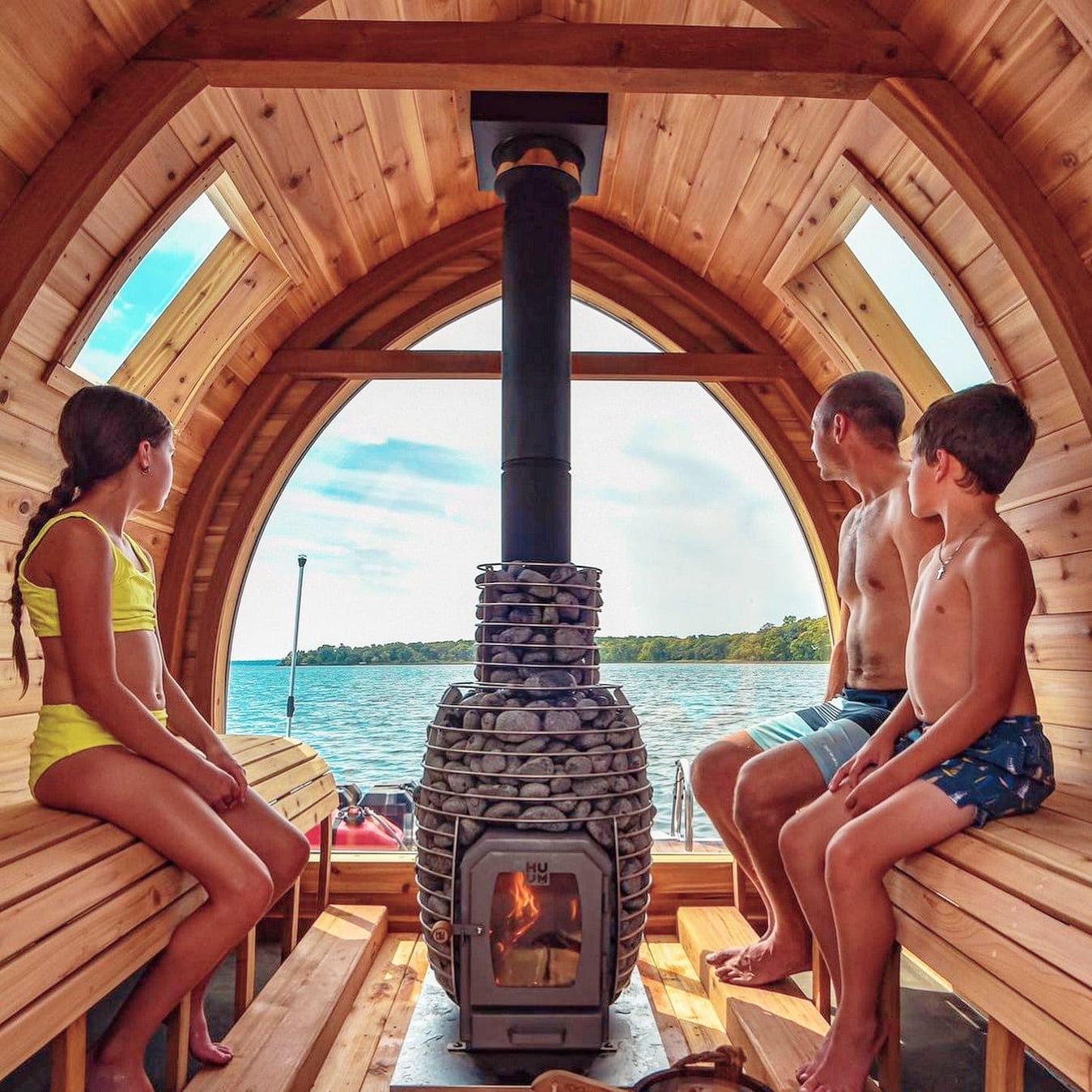 HUUM HIVE Wood 17 Wood Burning Sauna Stove