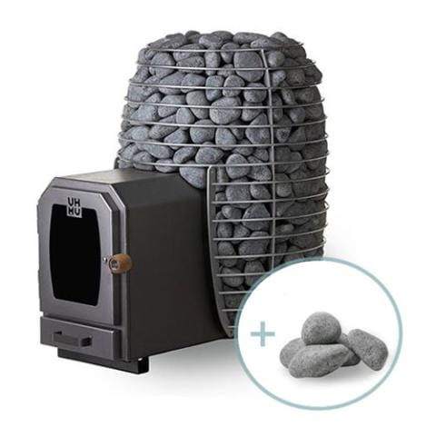 HUUM Hive Wood 17 kW LS Wood-Burning Sauna Stove w/ Firebox Package