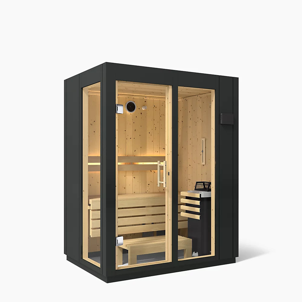 Kohler C1 Indoor Sauna Kit Graphite Grey