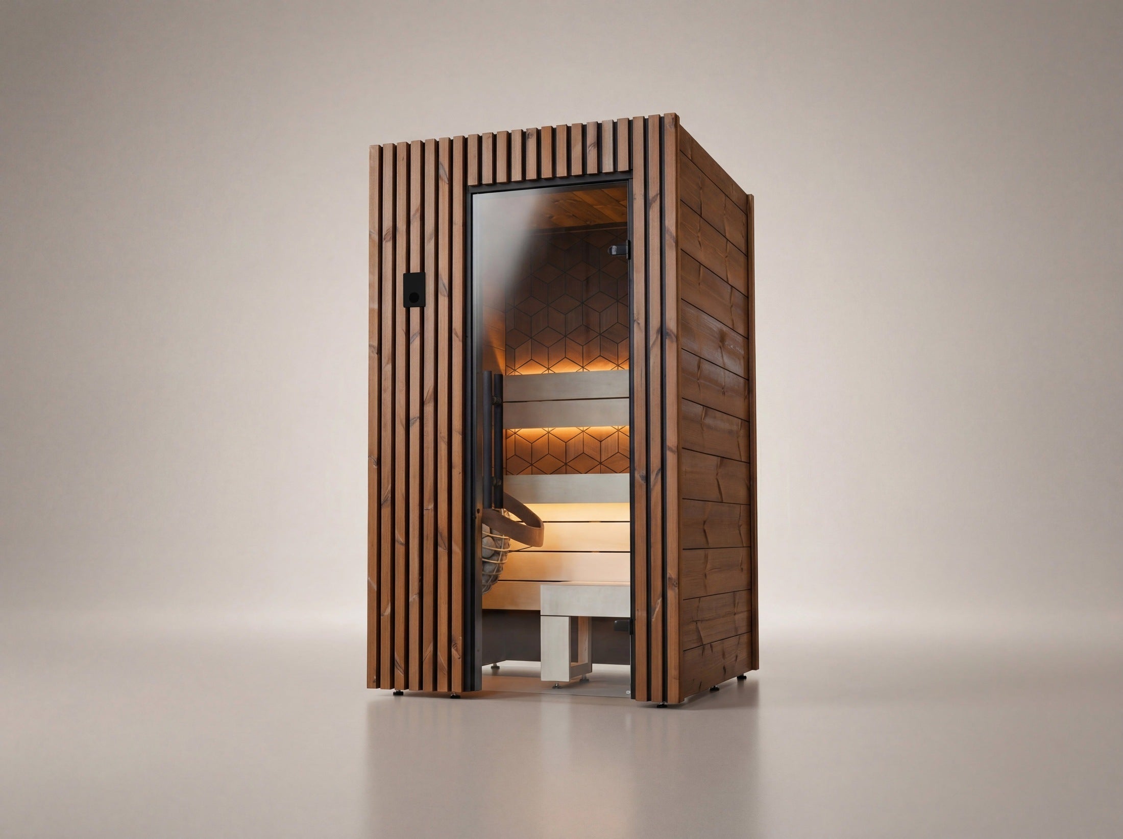 Leil Como 1-120 1 Person Indoor Sauna Kit